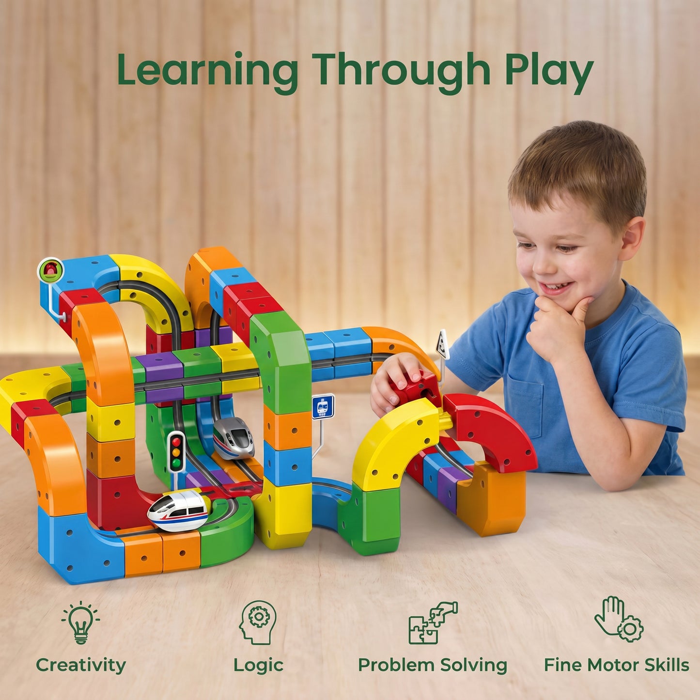 Magic Track Train Set | KidsMigo™